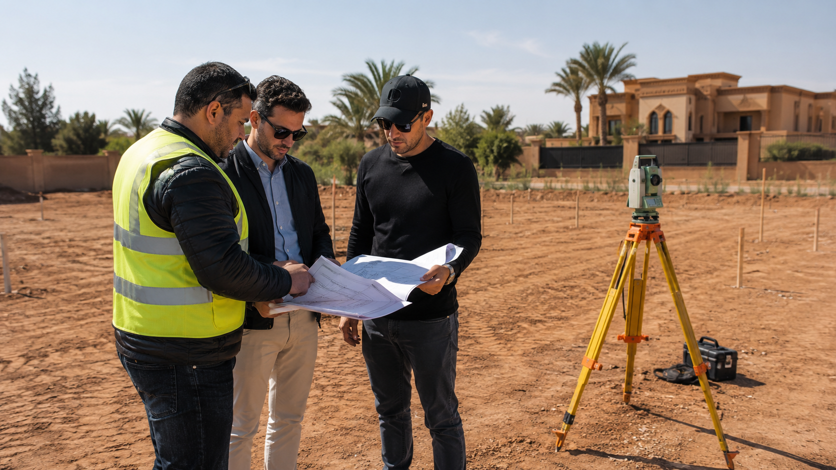 Terrain, études et autorisation de construire à Marrakech : que vérifier avant de commencer votre villa ?